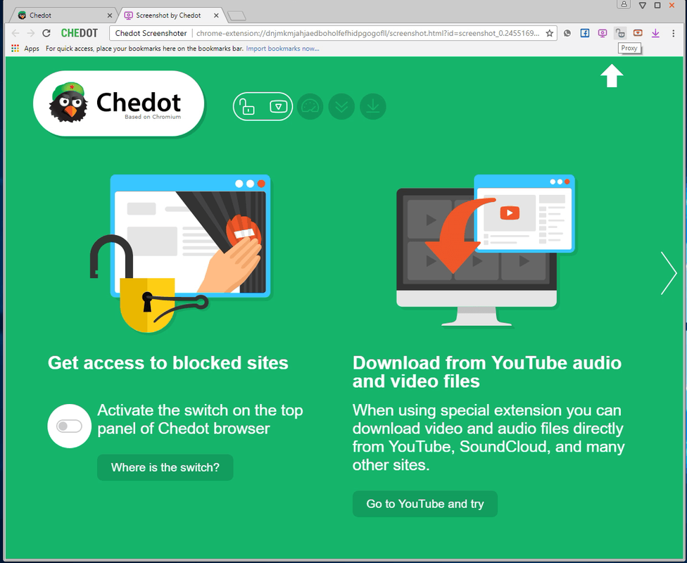 chedot browser for pc/download